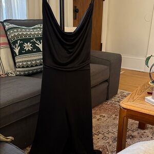 Elegant Black Evening Jumpsuit
